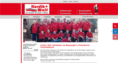 Desktop Screenshot of kordik-wolf.de